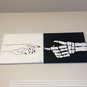 Dead or alive painting